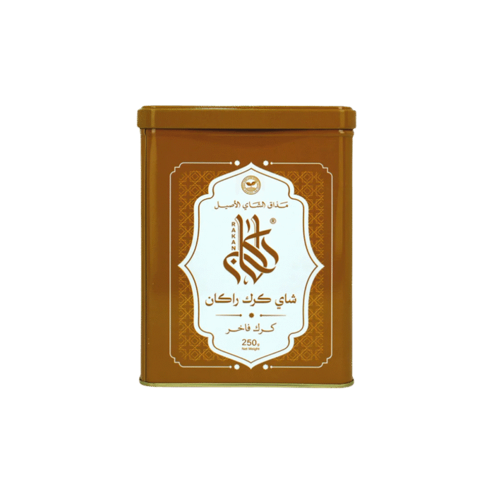 شاي راكان  كرك علبة معدنية 250جرام
