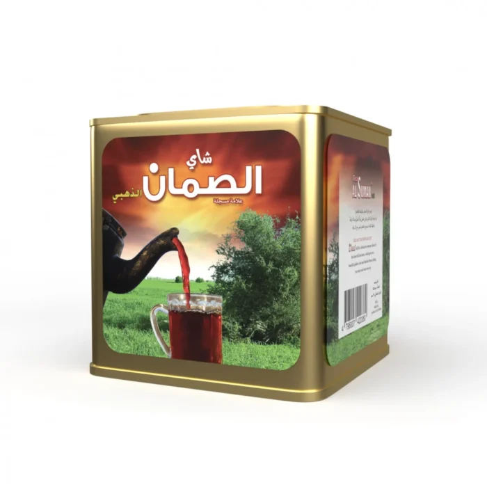 AL SUMAN TEA Square Tin 360GM - Image 1